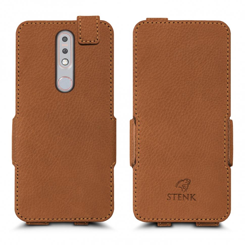 Чехол флип Stenk Prime для Nokia 7.1 Camel (62648)