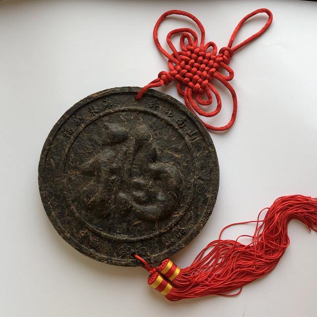 Чай Китайский элитный Сувенирный пуэр Большой круг 450 г