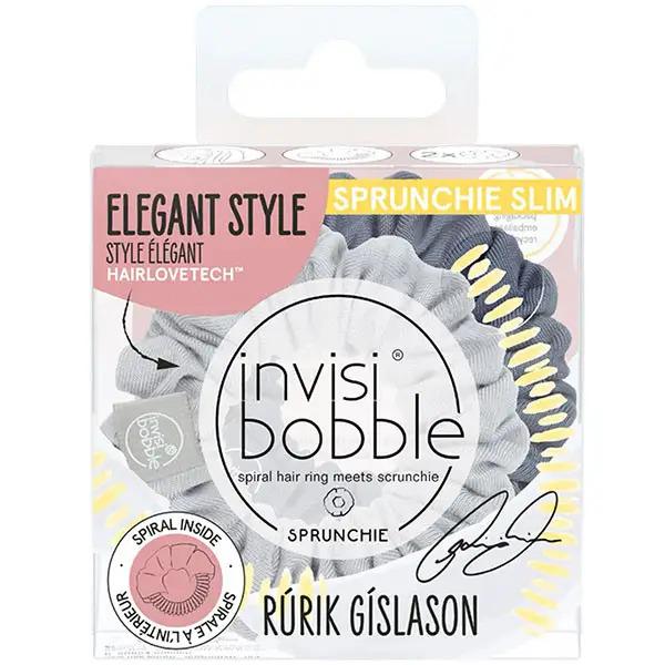 Гумка/браслет для волосся Invisibobble SPRUNCHIE SLIM Rurik Gislason Feeling Greyt (10963299) - фото 1