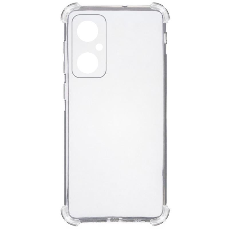 Противоударный TPU чехол GETMAN Ease logo усиленные углы Full Camera для Xiaomi Redmi Note 11R Прозрачный (Безцветный)