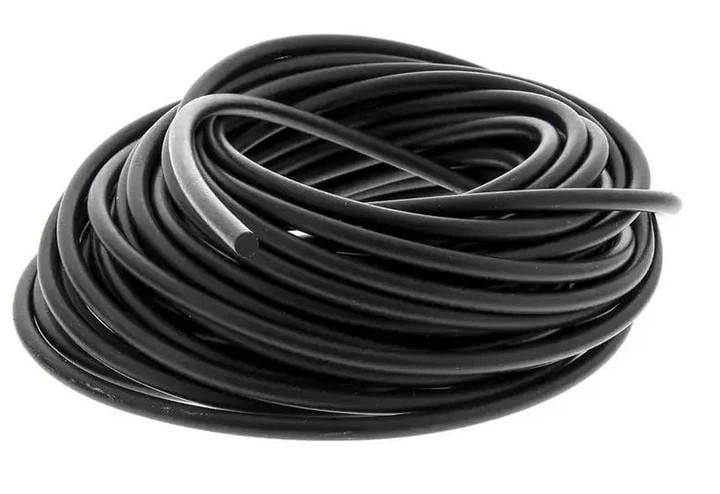 Шнур вакуумный круглого сечения 8 мм для станков с ЧПУ вулканизированный (31377196)