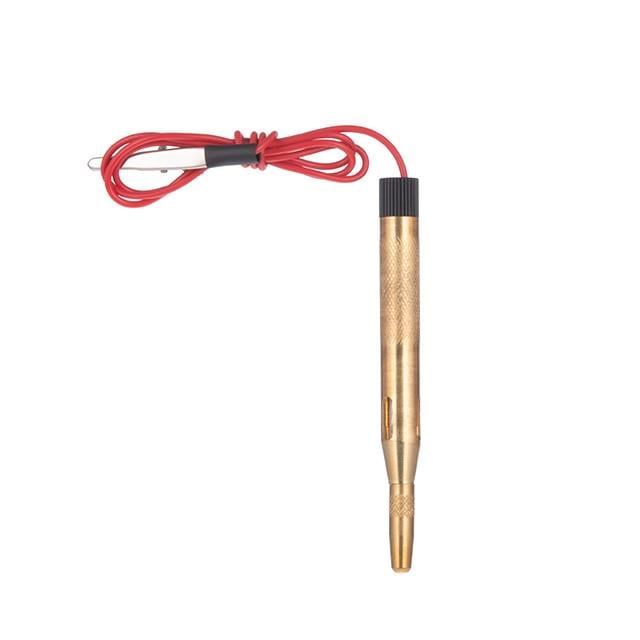 Индикатор напряжения Intertool VT-4009 6-12-24 В металлический корпус (128412)