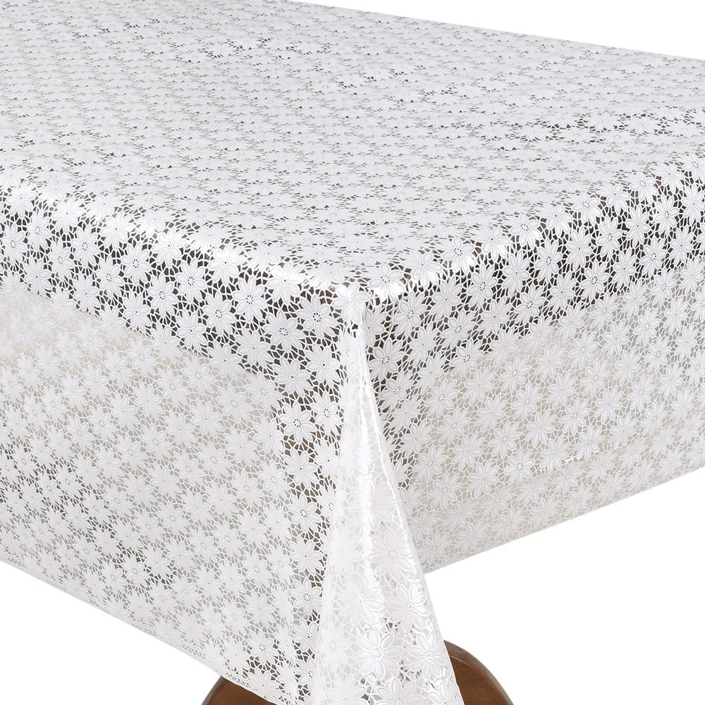 Клеенка на стол Lace MA-5720 1,37х20 м Белый (31845327)