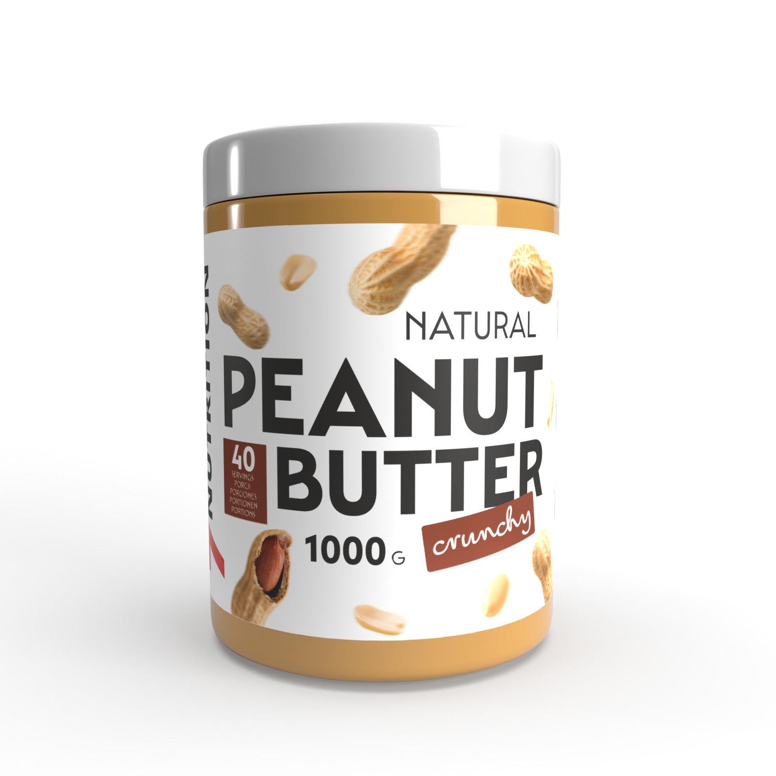 Паста арахісова 7 Nutrition Peanut Butter 100% Natural Crunchy 1000 г