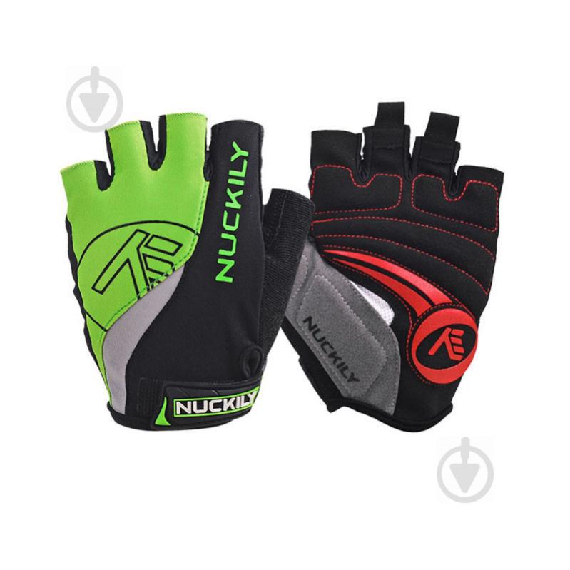 Велосипедные перчатки Nuckily PC01 XL Green