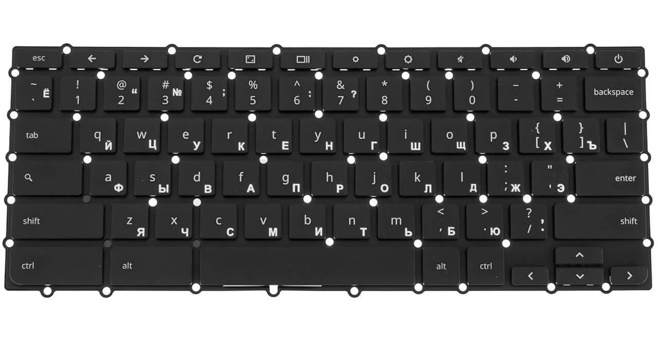 Клавіатура для ноутбука Asus C523 C523NA матова (0KNX0-2100RU00)