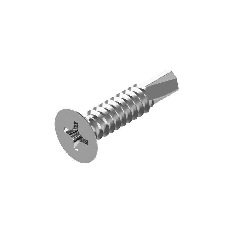 Саморез со сверлом Metalvis TEX-Ci DIN7504P 4,8х75 мм PH2 max 4,4 мм потайная головка нержавеющая сталь 200 шт. (N9T100000N9T148750)