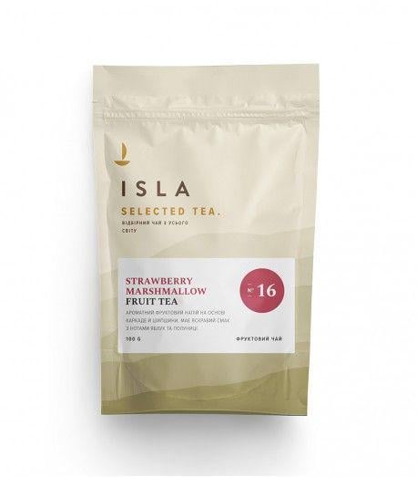 Чай фруктовый ISLA Strawberry marshmallow №16 100 г (IS10013) Чай фруктовый ISLA Strawberry marshmallow №16 100 г (IS10013)