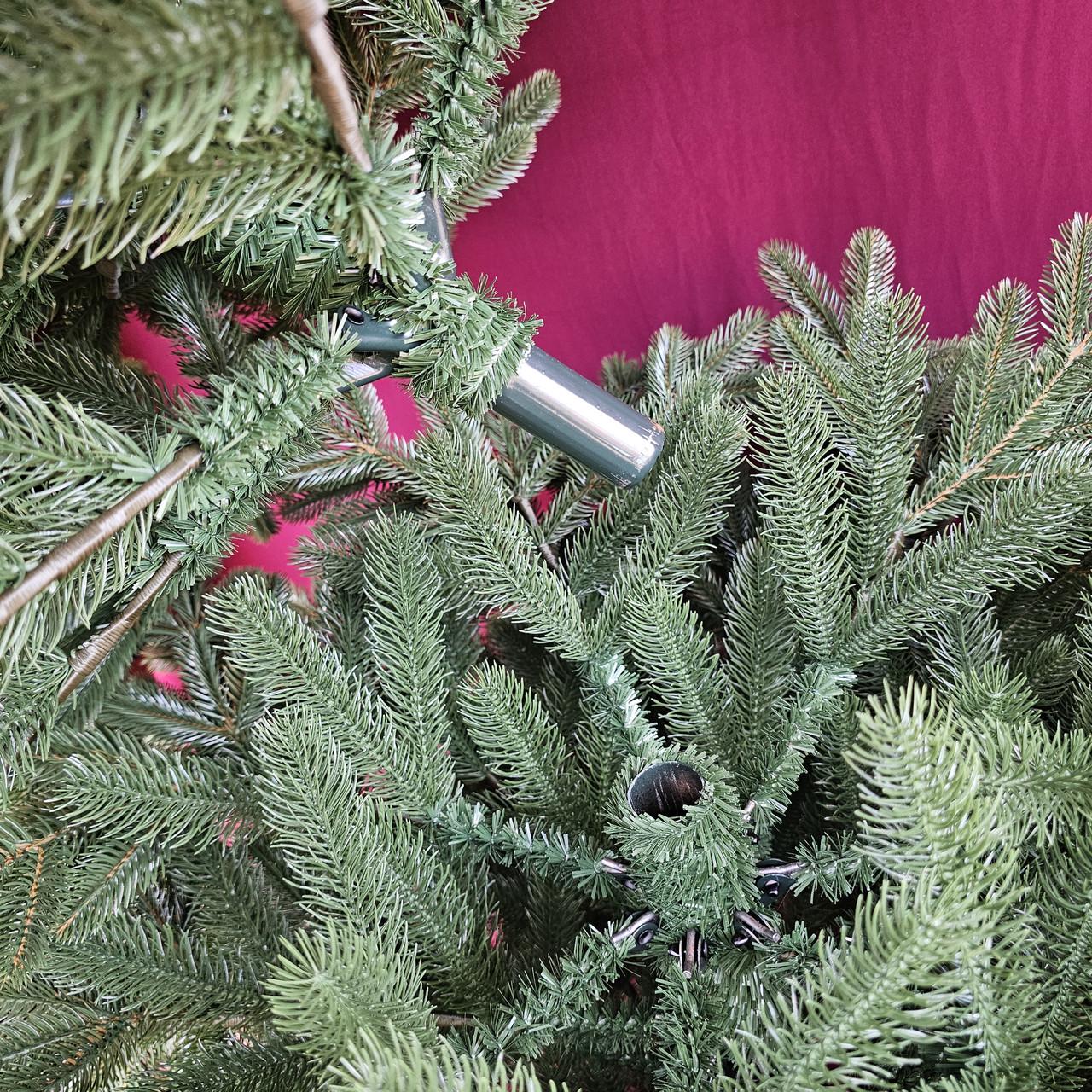 Искусственная елка литая на крабах Триумф с самораскладывающимся механизмом Umbrella 2,1 м (28458496) - фото 4