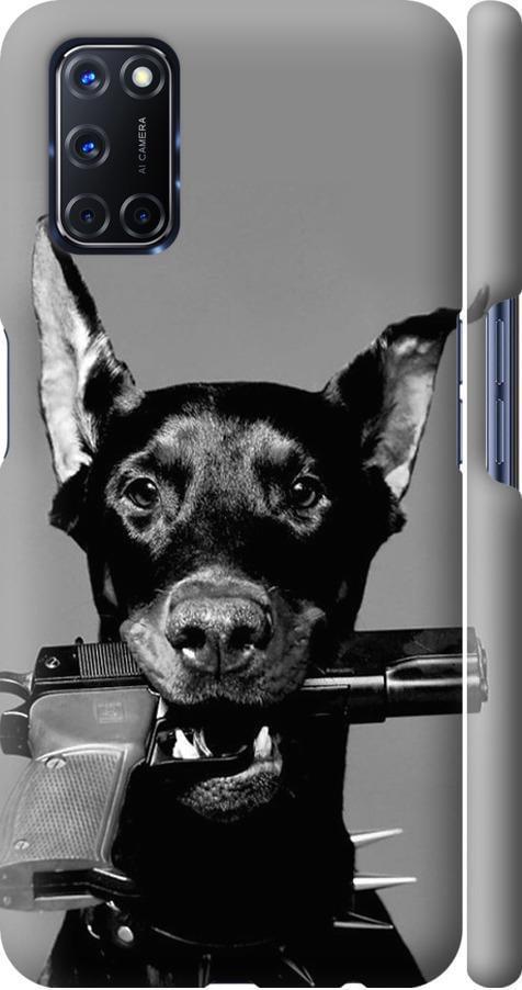 Чехол на Oppo A72 Доберман (2745m-2011-42517)