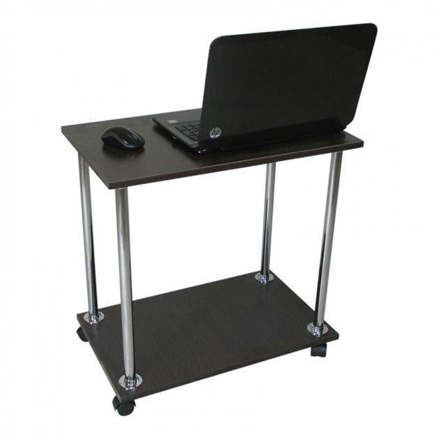 Журнальный стол на колесиках Mini-17 585х580х355 мм Венге - фото 1 Журнальный стол на колесиках Mini-17 585х580х355 мм Венге - фото 1