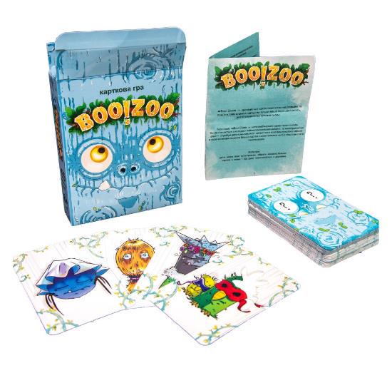 Настільна гра Strateg Boo!Zoo 9,1x11,5x2,2 см 30219 (MTT-166484)