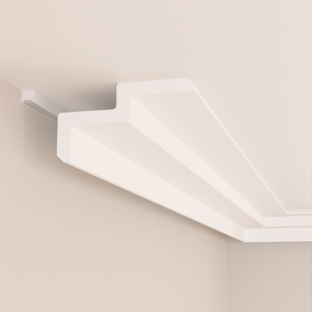 Карниз поліуретановий Gaudi Decor C 968 105x58x2000 мм (25394254)