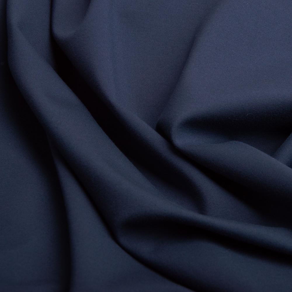 Ткань трикотаж однотонная Прага 620 гр/м2 Темно-синий (25043)