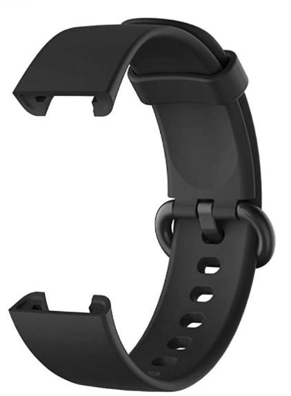 Силіконовий ремінець BeCover для Xiaomi Mi Watch Lite/Watch 2/Watch 2 Lite Black (706394)