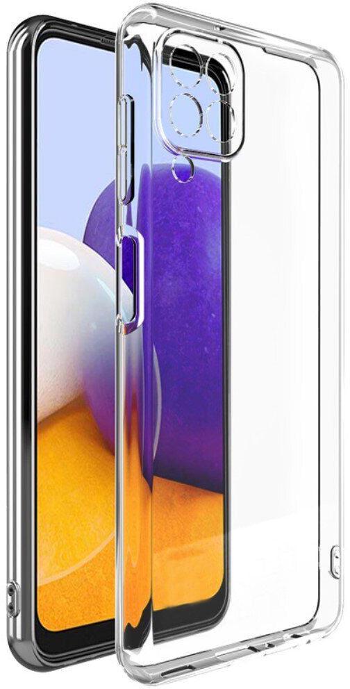 Прозрачный Чехол UltraTPU MultiCam Samsung Galaxy A22 4G A225 (ультратонкий силиконовый) (26210)