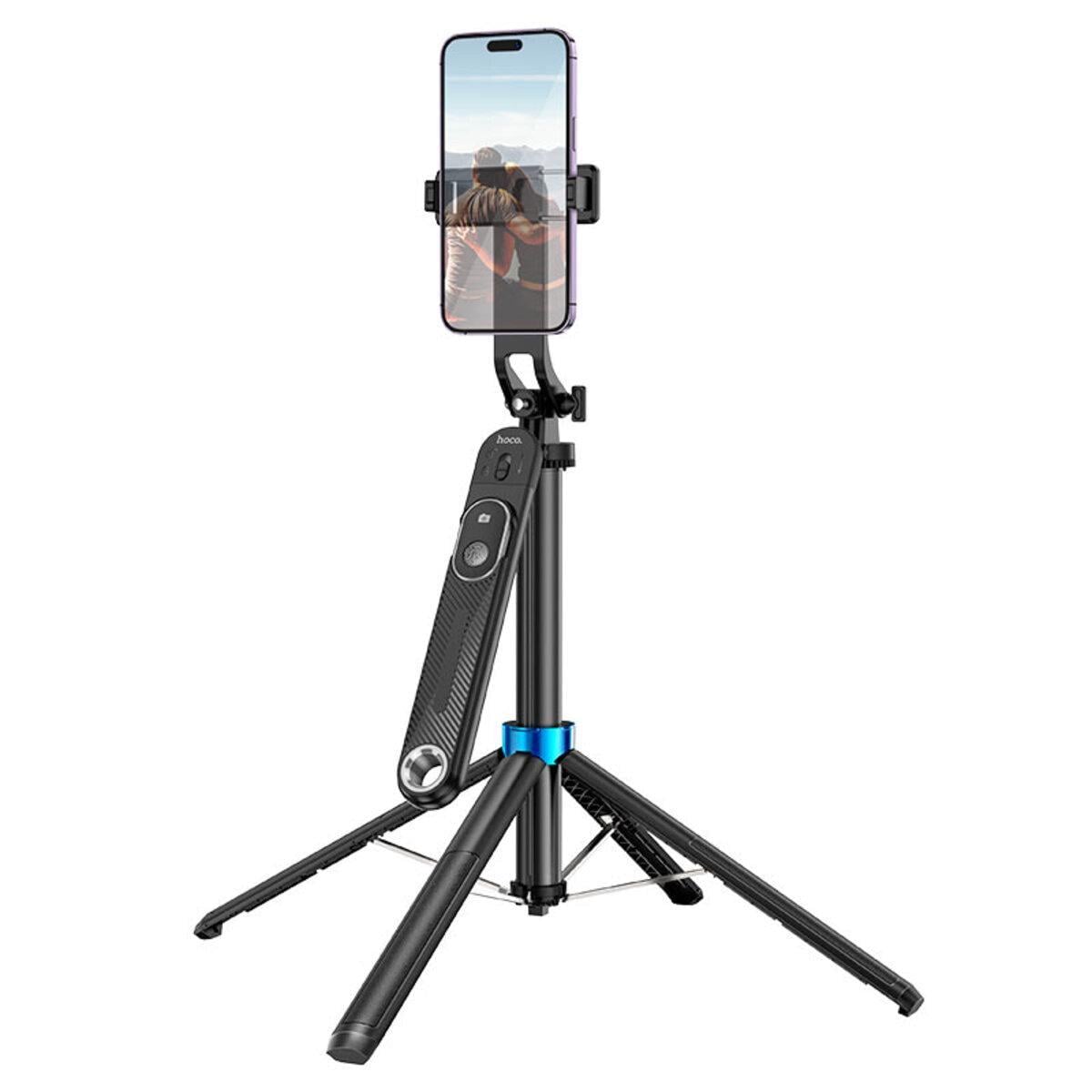 Штатив монопод/трипод Hoco K22 Handy aluminum alloy anti-shake live broadcast holder Black (6942007623506)