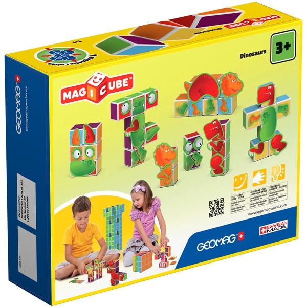 Конструктор магнитный Geomag 141mc magicube dunosaurs