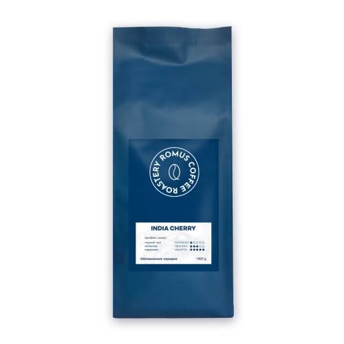 Кава в зернах Romus Coffee Roastery India Cherry 1 кг (880199)
