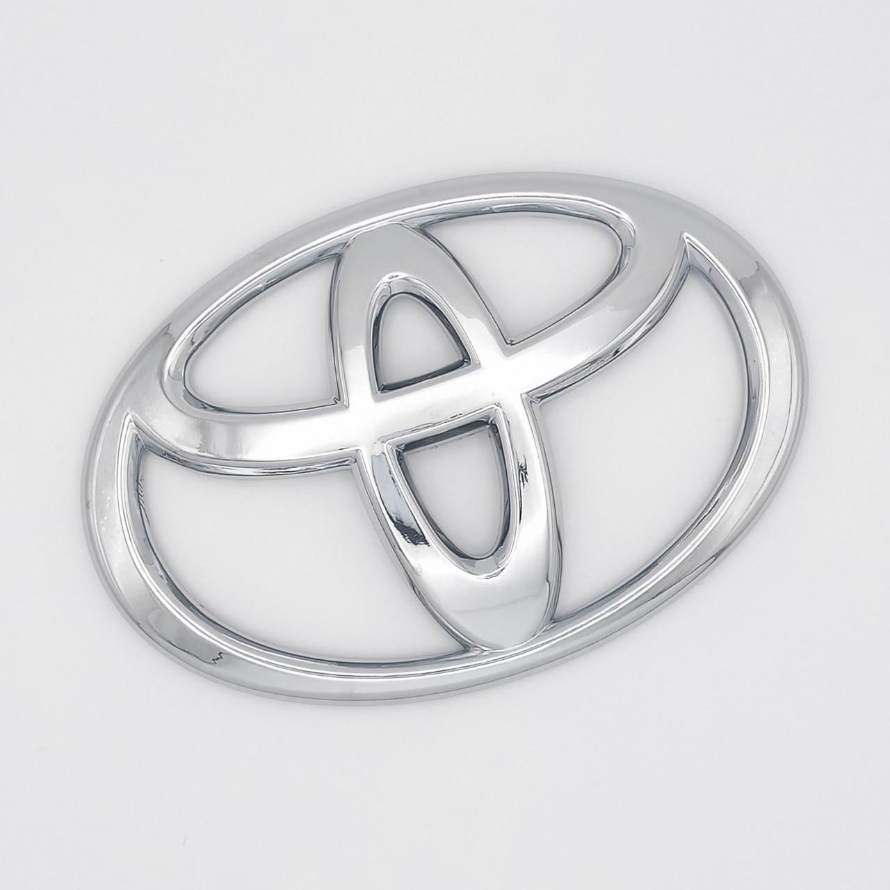 Эмблема Toyota 115х77 мм Хром глянцевый (2944293698)