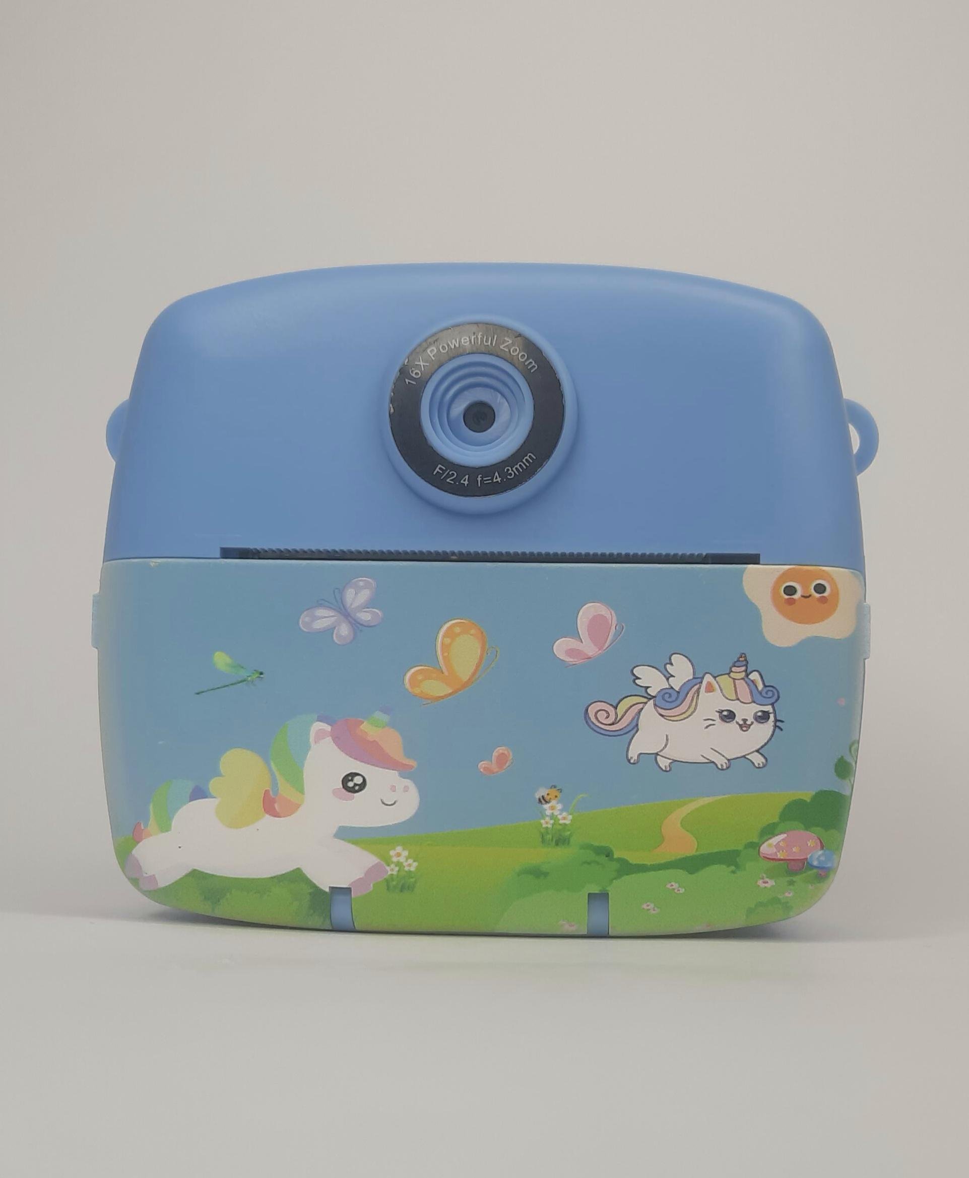 Камера дитяча цифрова з моментального друку фото Poddy pony Blue (C10) - фото 16 Камера дитяча цифрова з моментального друку фото Poddy pony Blue (C10) - фото 16