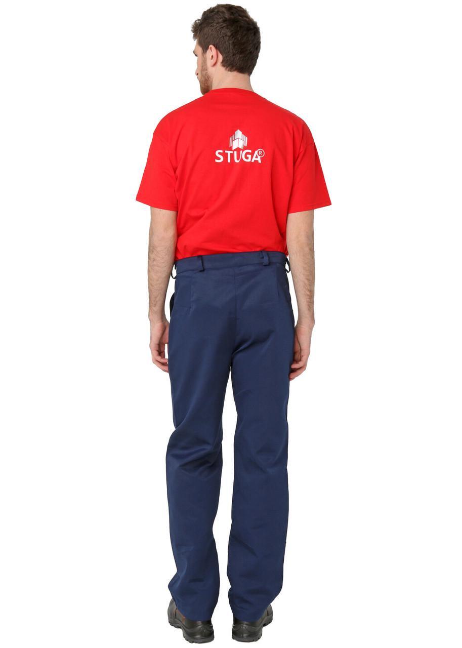 Брюки рабочие Стандарт саржа 255 г/м2 7771031 р. 60-62 180-191 см Синий (2530382901) - фото 2 Брюки рабочие Стандарт саржа 255 г/м2 7771031 р. 60-62 180-191 см Синий (2530382901) - фото 2