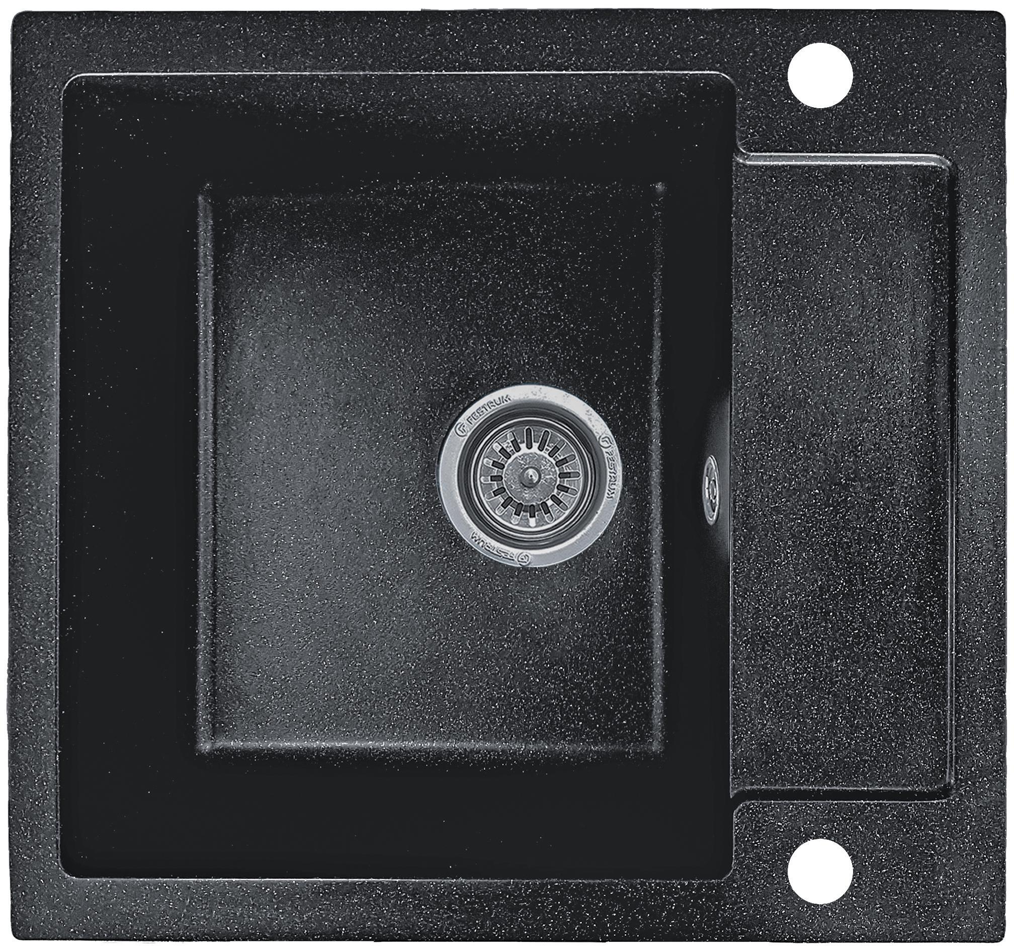 Мойка кухонная Valetti 69D 520x495 мм Черный