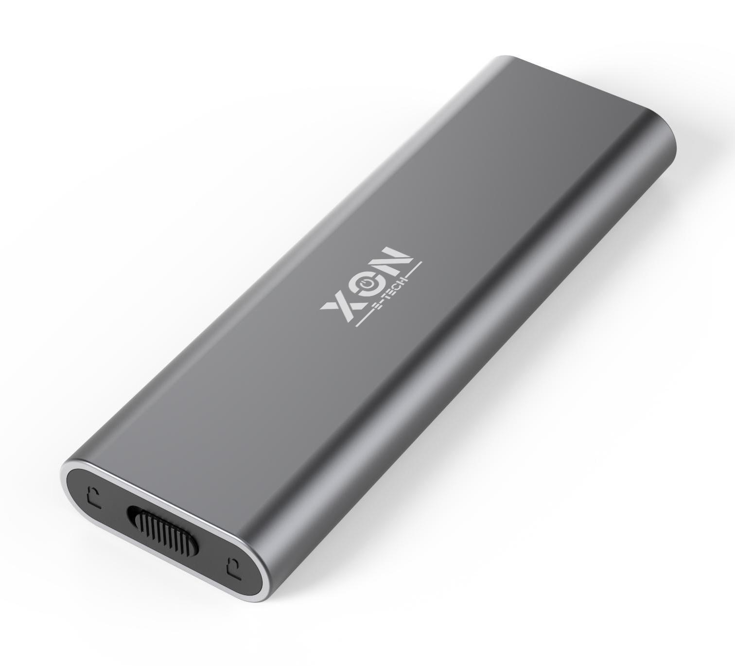 Внешний карман XON MemoryCase для M.2 NVMe PCIe USB 3.1 Type-C Серый (XSC3C13NV1MG 2117)