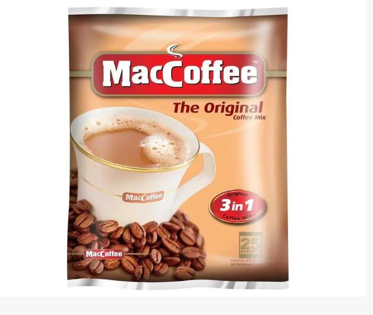 Кофейный напиток оригинал MacCoffee The Original 3в1 20 г 25 шт. (МА01237)