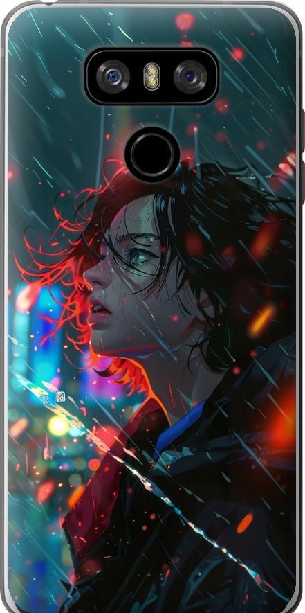 Чехол на LG G6 Ночные огни (6096u-836-42517)
