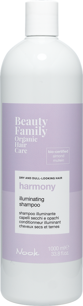 Шампунь Nook Cosmetics BEAUTY FAMILY HARMONY для блиску сухого та тьмяного волосся 1000 мл (12406)