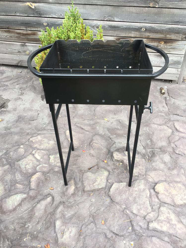 Мангал на 6 шампурів зі знімними ніжками 3 мм