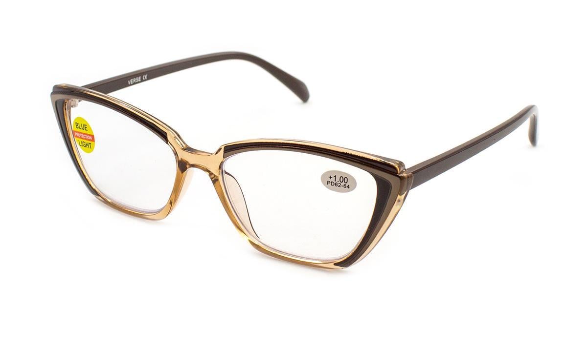 Окуляри для зору в пластиковій оправі Verse 25002-C2 Blue blocker -1,00 (27744138)