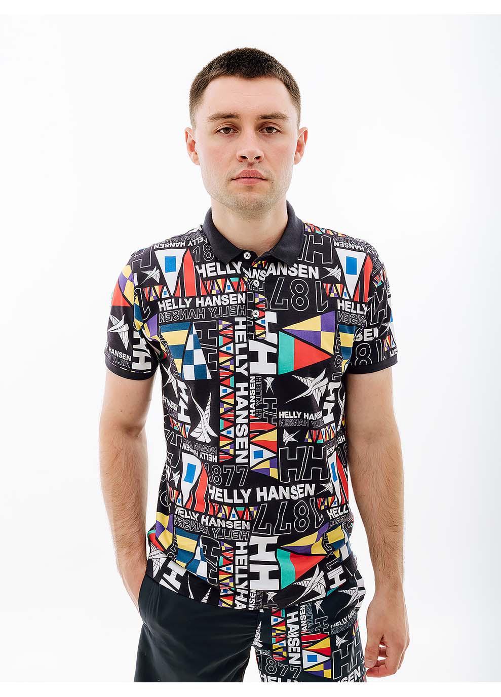 Поло мужское Helly Hansen NEWPORT POLO XL Разноцветный (7d34304-599 XL)