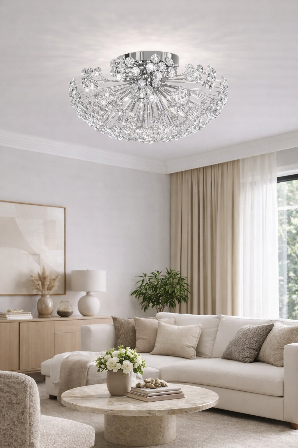 Люстра stellar Bloom на 6 ламп G9 (2059/550CH)