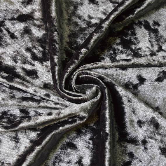 Ткань бархат IDEIA LI V-18 1,45 м Графитовый (2200004088297)