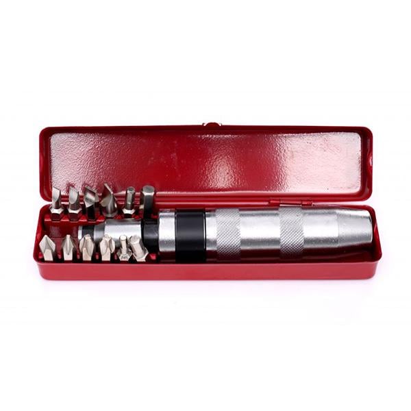 Ударная отвертка Kraft&Dele 5/16" с битами-насадками 13 эл. (KD1448)