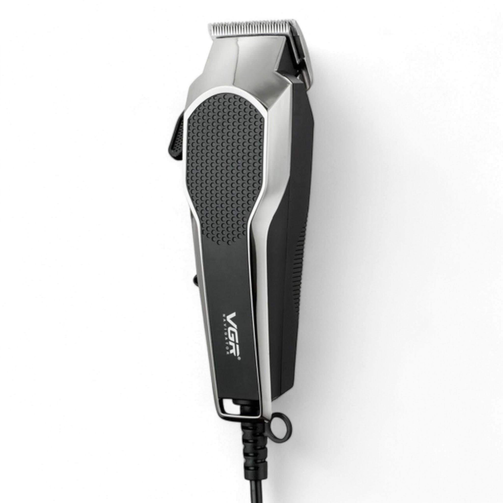 Машинка для стрижки VGR V-130 провідна 4 насадки 7 Вт Silver (M_V-130Silver)