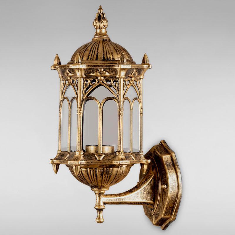 Уличный настенный светильник KX-18262/1S 350х200х160 мм E27 Бронзовый