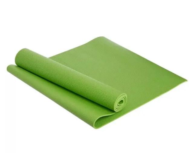 Коврик для йоги и фитнеса Power System PS-4014 PVC Fitness-Yoga Mat 173x61x0,6 см Green (PS-4014_Green)