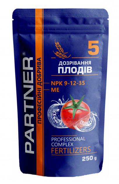 Удобрение Partner Complete NPK 9.12.35 S ME МgO Дозревание плодов 250 г (13993)