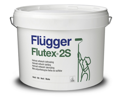 Фарба інтер'єрна Flugger Flutex 2S глибоко-матова 10 л