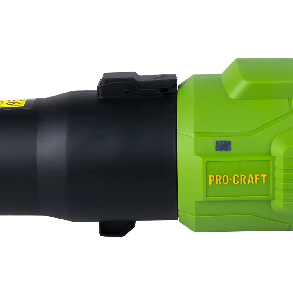 Повітродувка акумуляторна безщіткова ProCraft PB26 без акумулятора та без зарядного пристрою з 2 насадками - фото 16