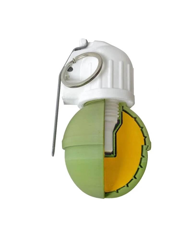 Макет Ручная противопехотная осколочная ударно-дистанционная граната РГН в разрезе (КБ00149)