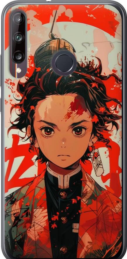 Чехол на Huawei P40 Lite E Тандзиро Камадо (6131u-1875-42517)