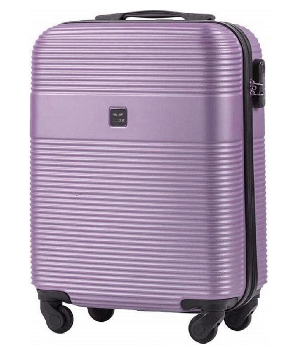 Чемодан Wings 5398 микро пластиковый Светло-фиолетовый (Wp00588)