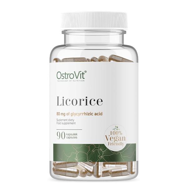 Натуральная добавка OstroVit Licorice Vege 90 капсул