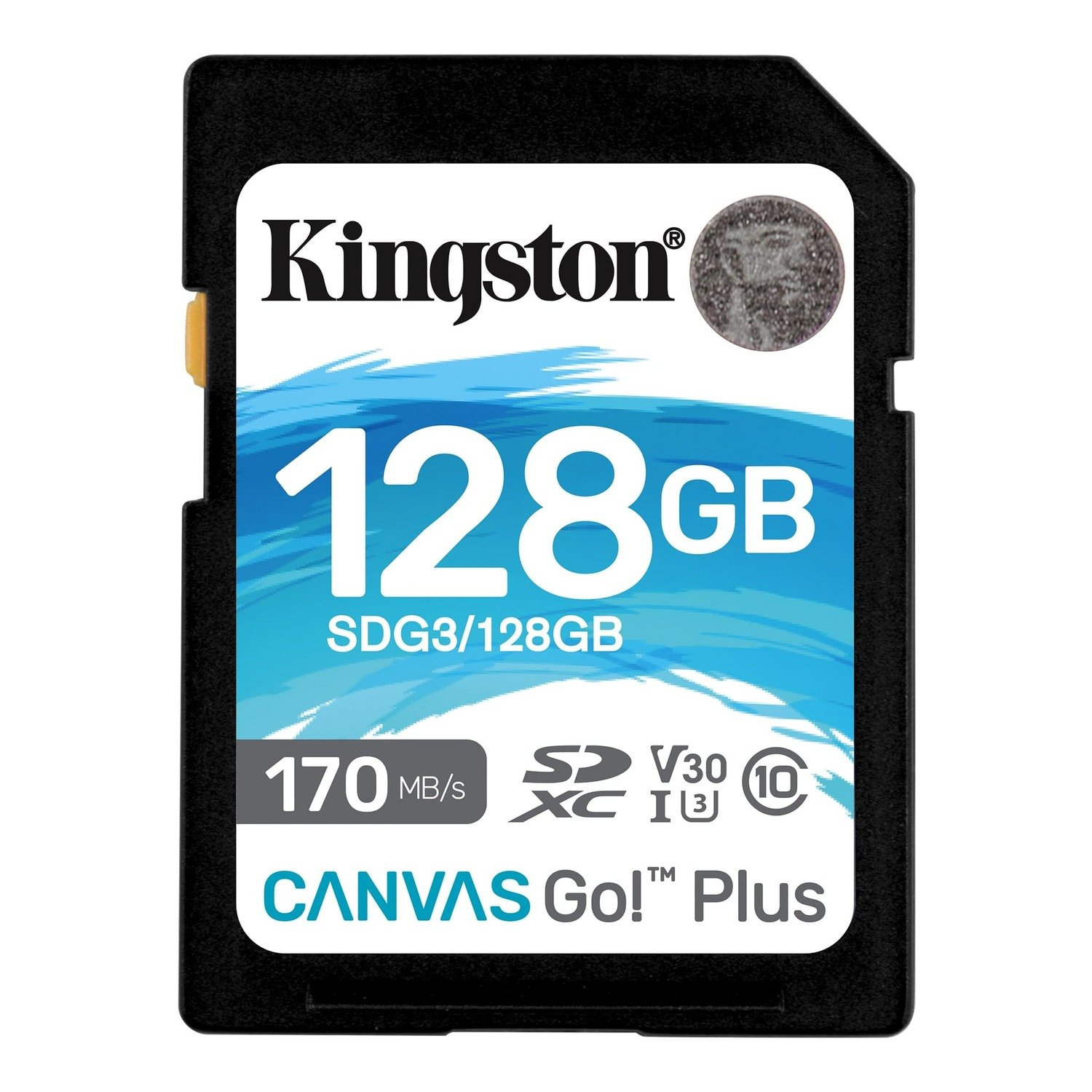 Карта памяти Kingston Canvas Go Plus 170R 128 Гб SDXC/C10 UHS-I U3 (95856f4d) - фото 1