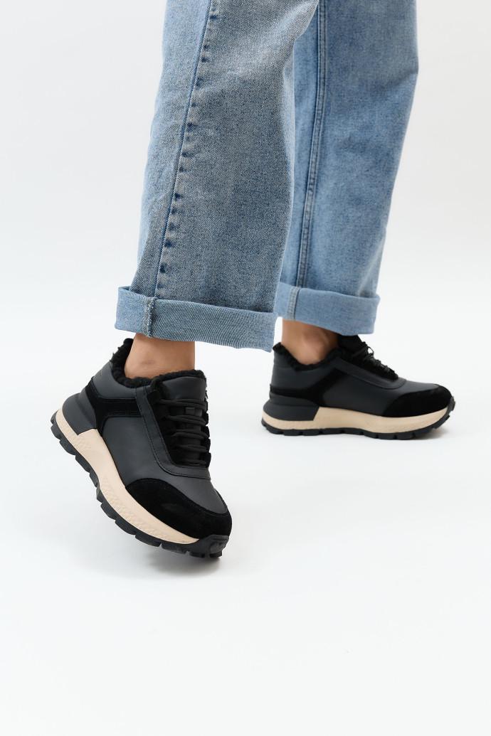 Кросівки LONZA 204397 р. 37 Чорний (22405_37) - фото 2 Кросівки LONZA 204397 р. 37 Чорний (22405_37) - фото 2