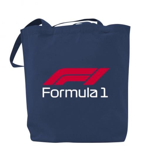 Шоппер Formula 1 37x41 см Темно-синий (7221814-8-138394) - фото 1